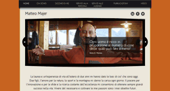 Desktop Screenshot of matteomajer.it